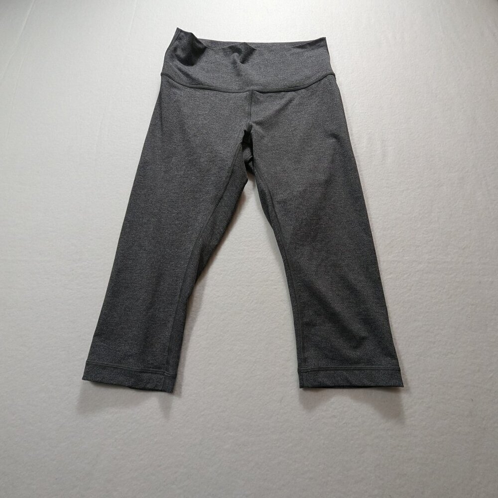 Lulu Lemon Leggings Size 8 Gray Color